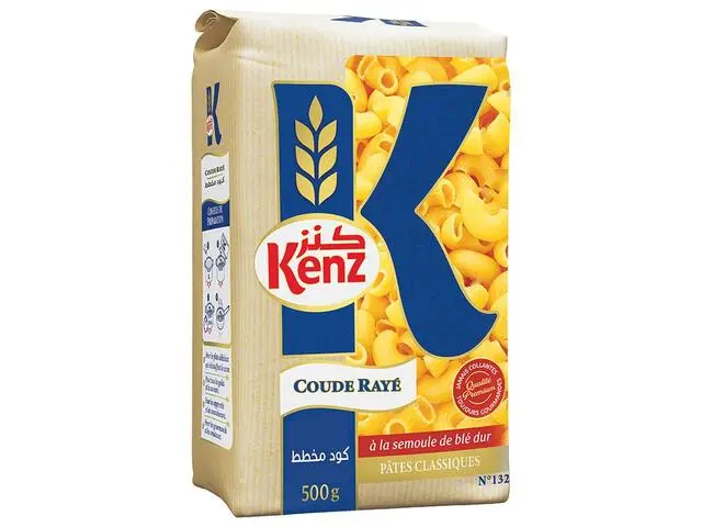 [Sambencoudre] Pâtes coudes rayés Kenz 500g